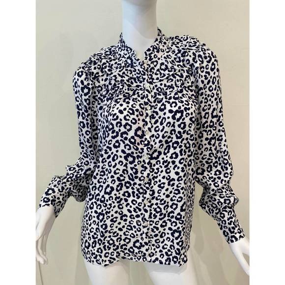 Vilagallo Women's MANGA Cotton Palm Blouse 33218
